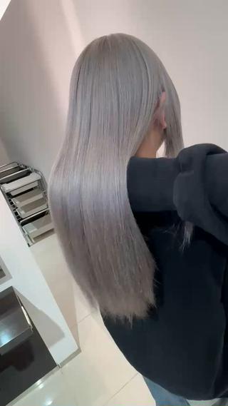 ブリーチ3回履歴のホワイトシルバー 