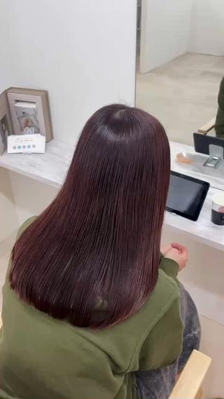 ミディアム Angelica manaのヘアスタイル