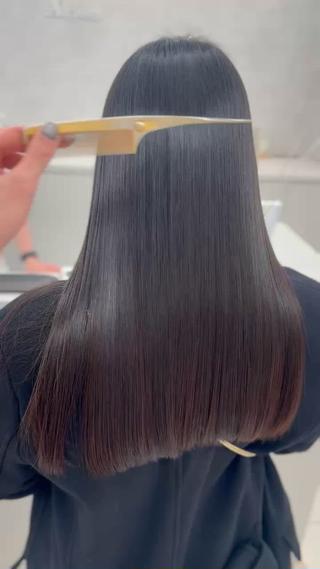 セミロング 🫧透明感 × 艶髪カラー🫧このかのヘアスタイル