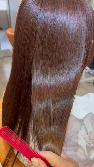 ロング カラー ✨髪質改善/縮毛/ 個室サロン✨亀田彩華のヘアスタイル