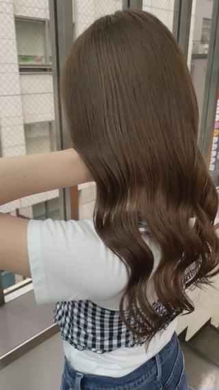 ミルクチョコグレージュ
ブリーチ1回 