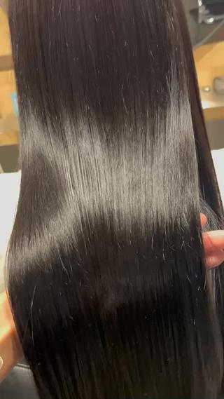 ロング こやま りほのヘアスタイル