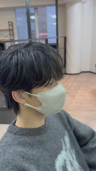 #メンズ #メンズパーマ #韓国ヘア 