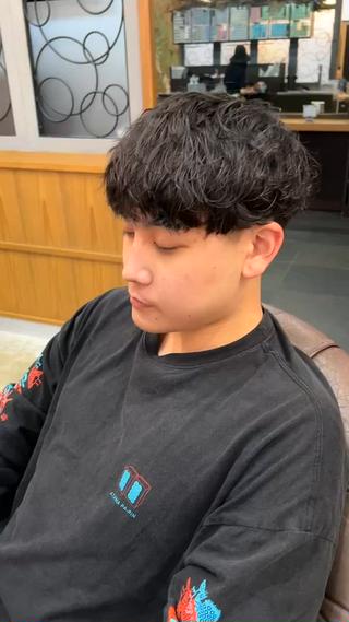 パーマ メンズ 大谷 貴裕のヘアスタイル