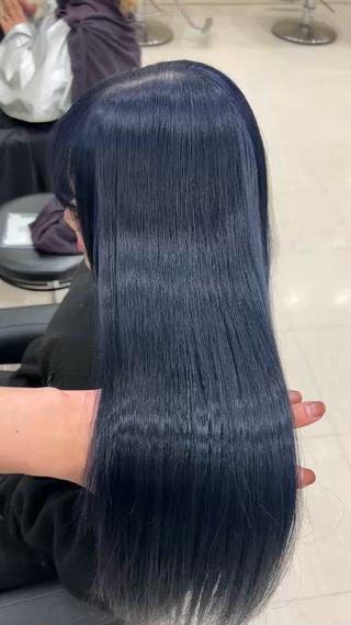 ロング メンズレディース お任せください伊織のヘアスタイル