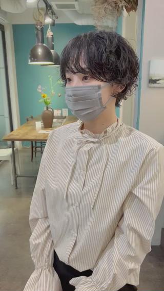 ショートマッシュ
ショートパーマ
マッシュショート
パーマスタイル
パーマショート