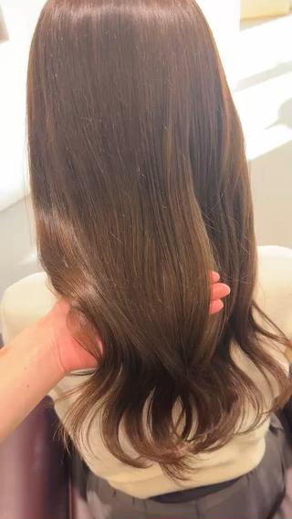 ロング ️🫧透明感カラー& 髪質改善🎀いさきのヘアスタイル