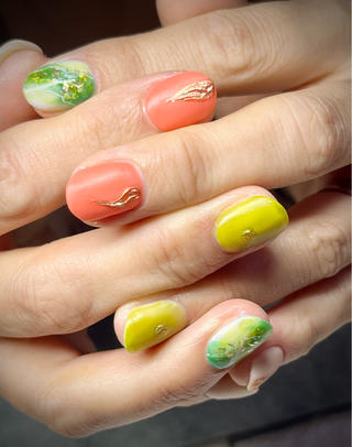 バレンタインからの春ネイル
バッチリな時期の付け替え
外はまだまだ寒いけど
お爪は春気分

いつもありがとうございます 