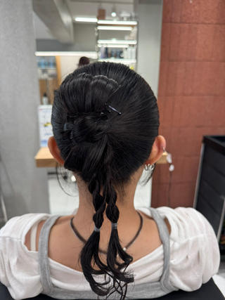 ヘアアレンジ メンズ,縮毛モデル 募集/Riona🎀のヘアスタイル