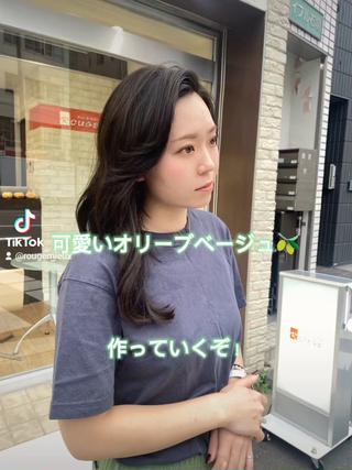 ミディアム 斉藤 充哉のヘアスタイル