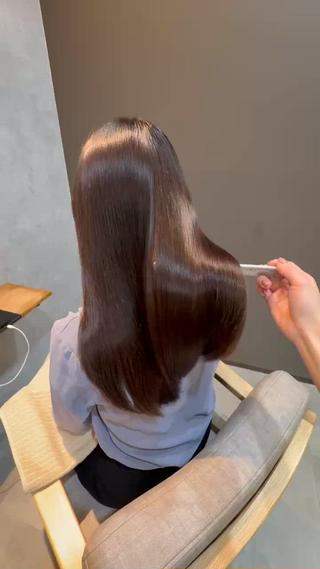 セミロング ✨NEW OPEN/ 美髪矯正/山田千里✨のヘアスタイル