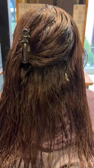 前頭の縮毛矯正ではなくリタッチでもお任せください 