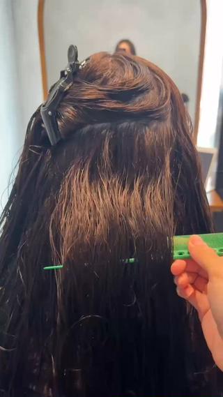縮毛矯正リタッチ️ 