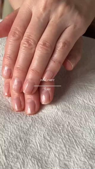 ネイル fote-自爪育成 ネイルケアサロン-のネイルデザイン