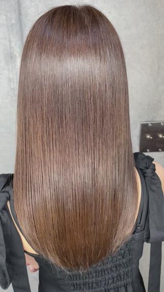 セミロング 髪質改善 レイヤー Naoyaのヘアスタイル