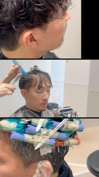 パーマ メンズ メンズ/パーマ /レディース髪質改善のヘアスタイル