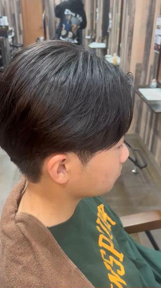 毛流れ縮毛矯正orストレート
ピンピンにならない質感 