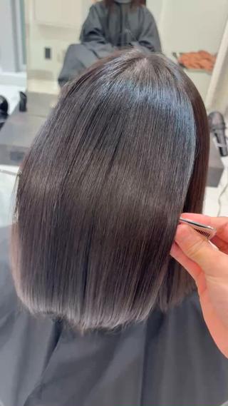 ミディアム 韓国/髪質改善カラー /shutoのヘアスタイル