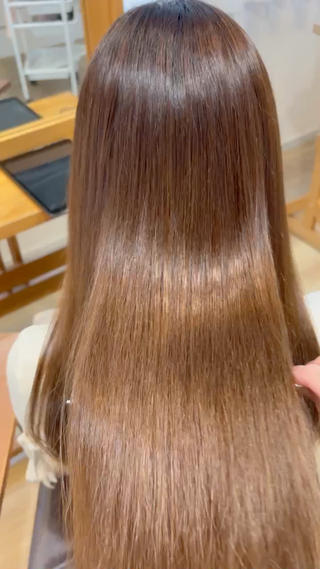 ロング RINNO🌷艶髪/ 艶カラー/縮毛矯正のヘアスタイル