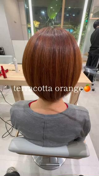 ショート 髪質改善カラー🫧 FUUMA🪽のヘアスタイル