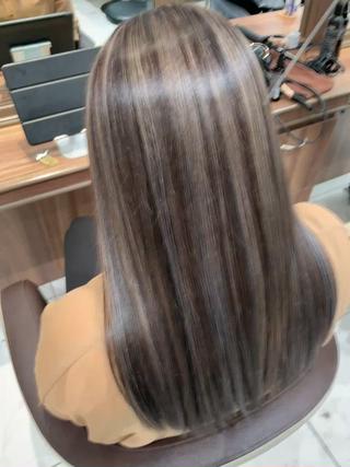 ロング 髪質改善カラー🫧 FUUMA🪽のヘアスタイル