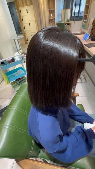 ミディアム EARTH 志木店のヘアスタイル