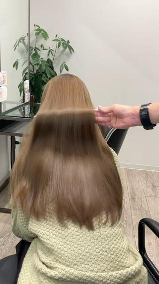 超高濃度水素ケアカラーでダメージレスに