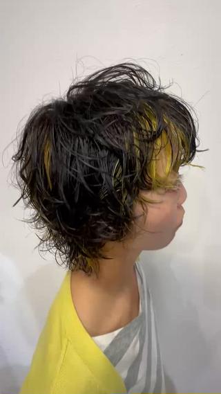 ショート カラー 福西晃希 【艶髪・髪質改善】のヘアスタイル