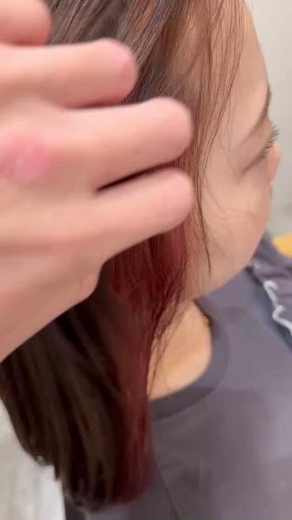 ミディアム カラー 福西晃希 【艶髪・髪質改善】のヘアスタイル
