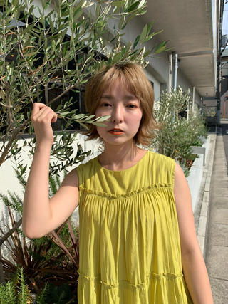 ショート カラー 福西晃希 【艶髪・髪質改善】のヘアスタイル