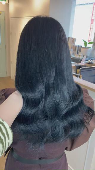 #ブルーブラック
#コリアンブルー
#ネイビーブルー
【BLEACH1回で絶対に出来る】