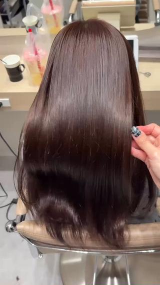 ロング カラー ナツミ/透明感カラー /酸性縮毛矯正のヘアスタイル