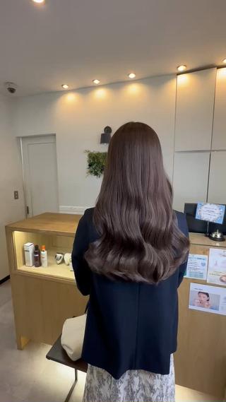 セミロング 栄/久屋大通り/韓国 /透明感/横山🩵のヘアスタイル