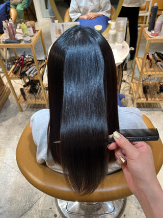 #髪質改善　#縮毛矯正 