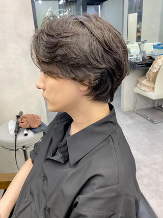 センターパートに特化してきています！
センターパートとマッシュが得意です 