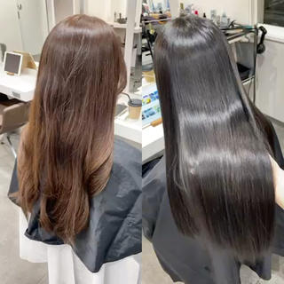 ロング 美髪矯正特化美容師✨ あんりのヘアスタイル