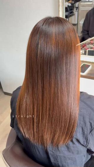 ロング スナハラ リョウカのヘアスタイル