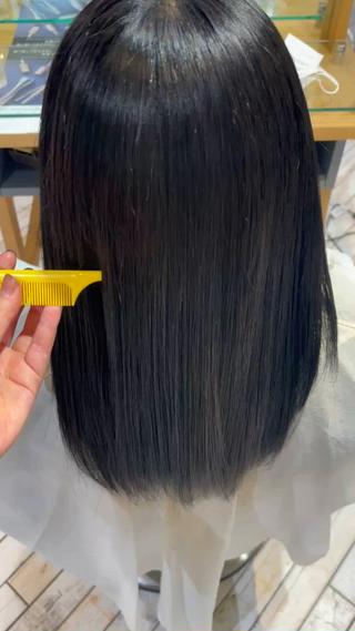 髪質改善カラー 