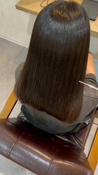 ロング 近澤 佑香のヘアスタイル