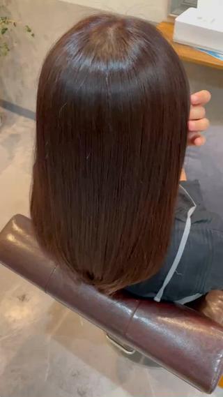 ロング 近澤 佑香のヘアスタイル