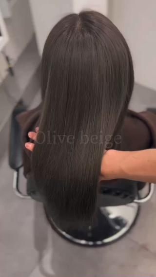 縮毛矯正で艶髪 