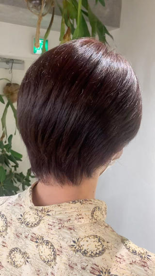 ショート カラー メンズ 🫧 みゆ🫧のヘアスタイル