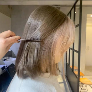 ミディアム カラー ひなた / elima調布のヘアスタイル