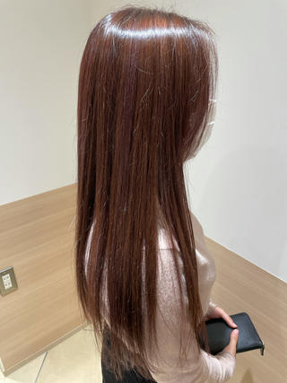 ロング カラー 天野 瑠真のヘアスタイル