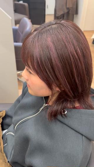 ミディアム 堀川 なつみのヘアスタイル