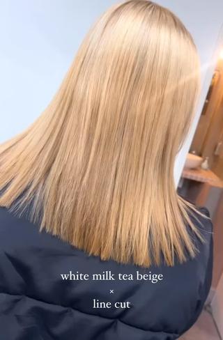 元のヘア履歴によってブリーチ回数，お値段変動ございます！ご了承下さい 