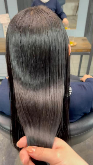 ロング 💘札幌クロスパーマ 髪質改善💘rinaのヘアスタイル