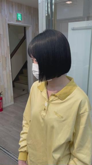 ショート 髪質改善/髪質改善 ストレート特化　稲吉のヘアスタイル