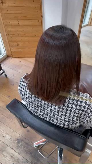 ミディアム 髪質改善/髪質改善 ストレート特化　稲吉のヘアスタイル