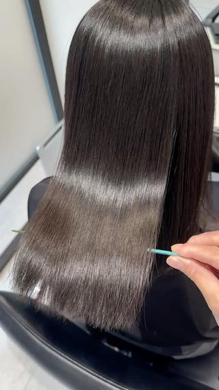 ロング サロウィン名古屋所属・縮毛矯正/髪質改善 コヤマのヘアスタイル